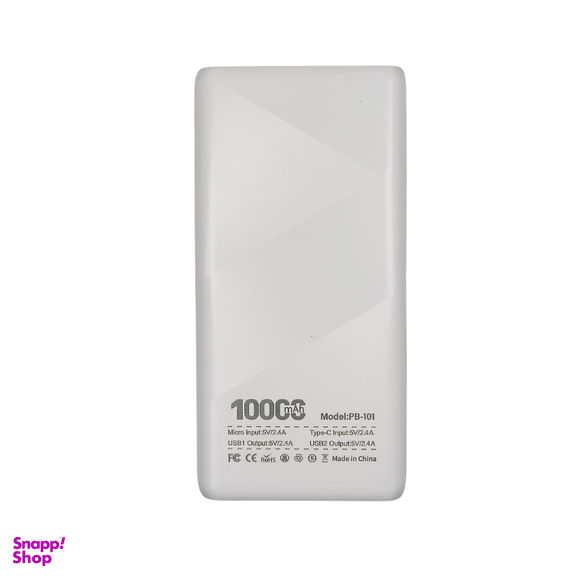 پاوربانک مدل BUKU PB-101 QC PD 25W ظرفیت 10000 میلی آمپر ساعت