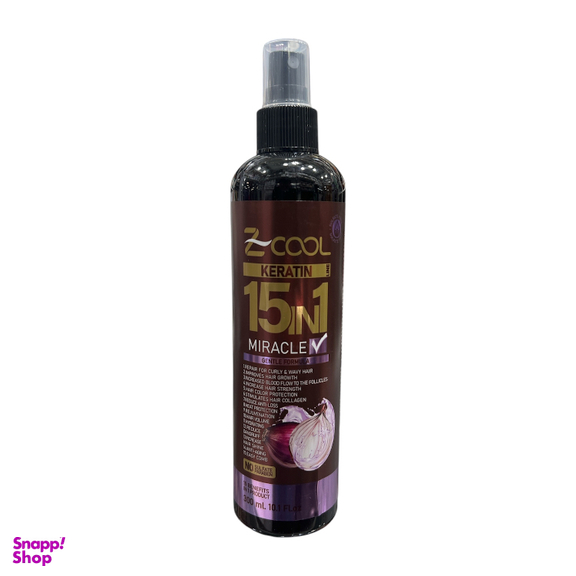 نرم کننده مو زدکول مدل curly & wavy hair حجم 300 میلی لیتر