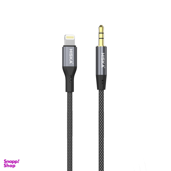 کابل تبدیل Lightning به Jack 3.5mm هیسکا مدل W46 طول 1 متر