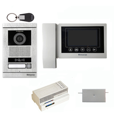 دربازکن تصویری سیماران مدل 43TKM-VFBC1/N مجموعه 5 عددی