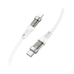 کابل تبدیل USB-C به لایتنینگ بروفون مدل BU37 20W طول 1.2 متر