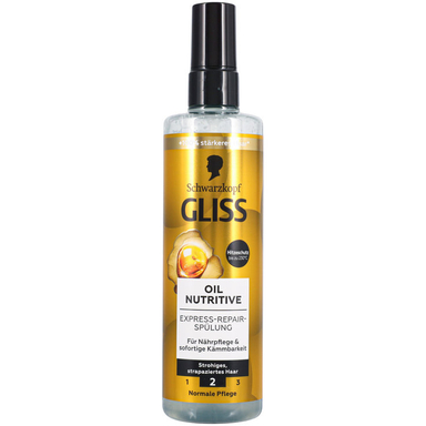 اسپری دو فاز مو گلیس مدل OIL NUTRITIVE 02 حجم 200 میلی لیتر