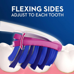 مسواک اورال بی Oral B سری Pro Flex مدل 3D Whie Luxe با برس نرم