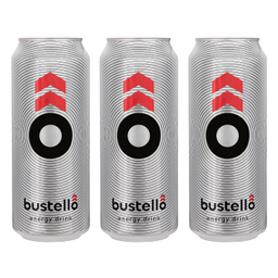 نوشابه انرژی زا باستلو حجم 500 میلی لیتر بسته 3 عددی