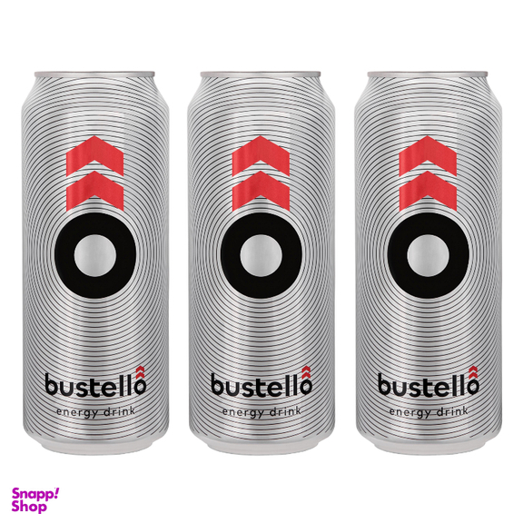 نوشابه انرژی زا باستلو حجم 500 میلی لیتر بسته 3 عددی