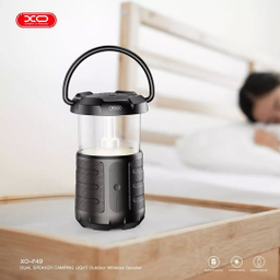 اسپیکر بی سیم بلوتوثی و چراغ کمپینگ شارژی ایکس او مدل F49