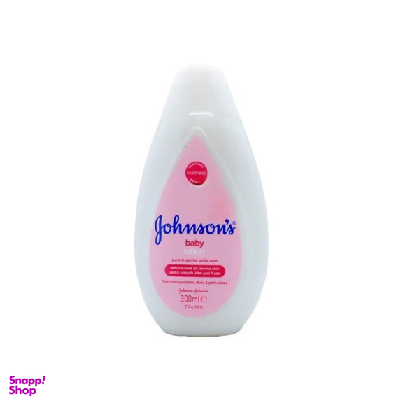 لوسیون مرطوب کننده کودک جانسون کد 763360 حجم 300 میلی لیتر