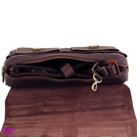 کیف اداری مردانه چرم بارز مدل DL41.1