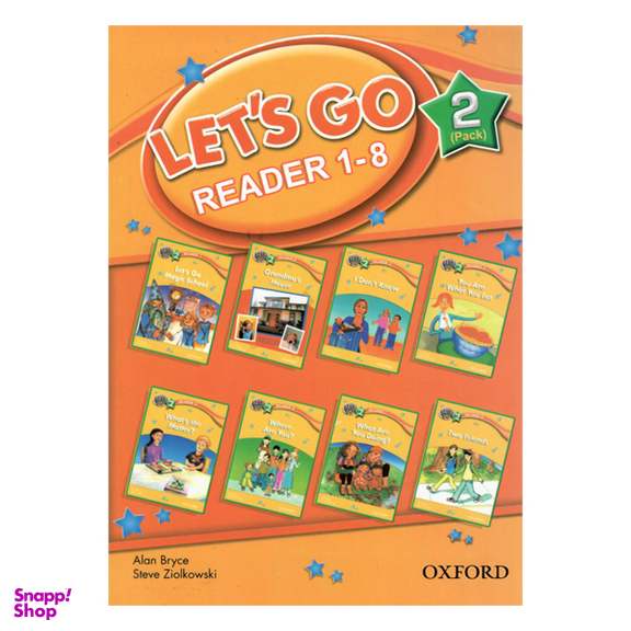 کتاب pack lets go readers 2 انتشارات oxford university press