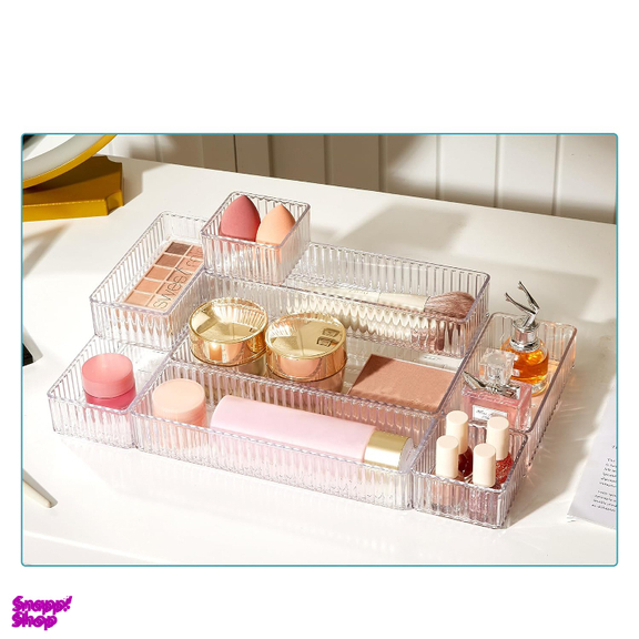 استند لوازم آرایشی مدل کالافان مجموعه 8 عددی