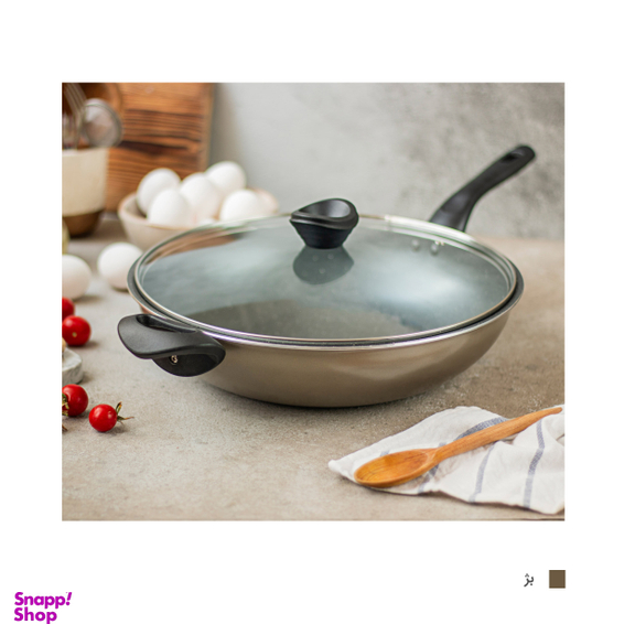 تابه تکنو مدل Wok سایز 32