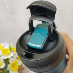 ماگ سفری مدل دو قفله coffee گنجایش 0.4 لیتر