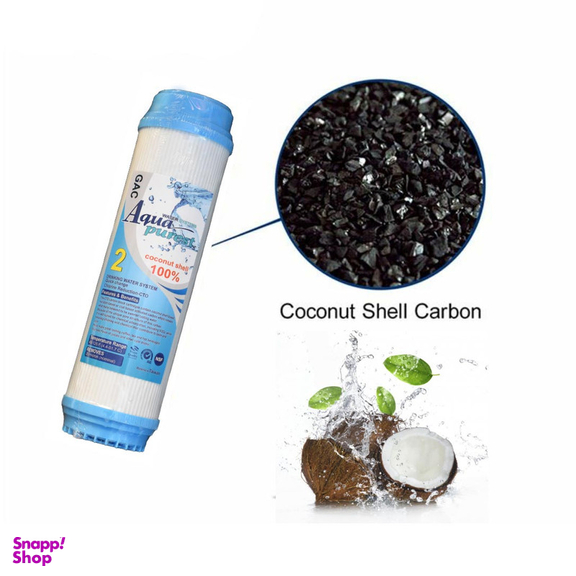 فیلتر دستگاه تصفیه آب آکوا پیورست مدل COCONUT SHELL 100 مجموعه 3 عددی