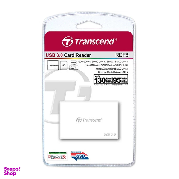 کارت خوان ترنسند مدل RDF8 با رابط USB 3.0