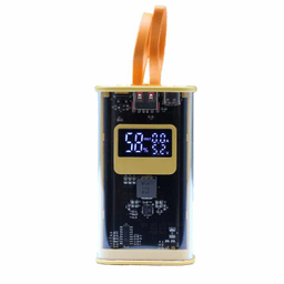 پاوربانک شفاف شیشه ای کد SH-1058 ظرفیت 10000 میلی آمپر ساعت