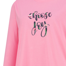 ست بلوز و شلوار راحتی زنانه کد 1037 رنگ صورتی