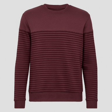 پلیور آستین بلند مردانه مدل 199388 رنگ زرشکی