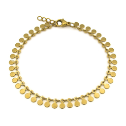 دستبند زنانه مانچو مدل پولکی کد bf730