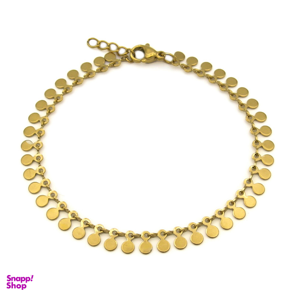 دستبند زنانه مانچو مدل پولکی کد bf730