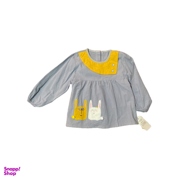 تونیک دخترانه طرح خرگوش کد 055
