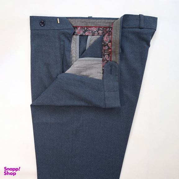 شلوار مردانه پارچه ای مدل کلاسیک کد 30211 رنگ سرمه ای