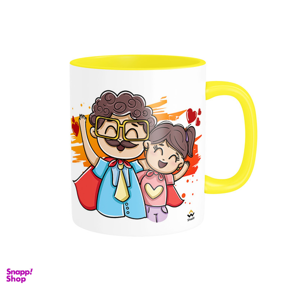 ماگ شادیت طرح روز دختر کد 024