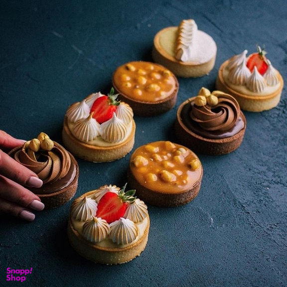 قالب رینگ تارت به گز مدل دایره کد 8