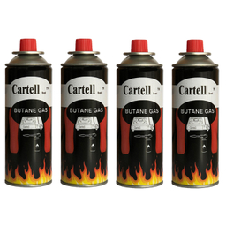 کپسول گاز مسافرتی کارتل کد CG-04 بسته 4 عددی