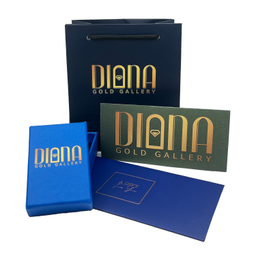 دستبند میوکی طلا 18 عیار زنانه دیانا کد 08028