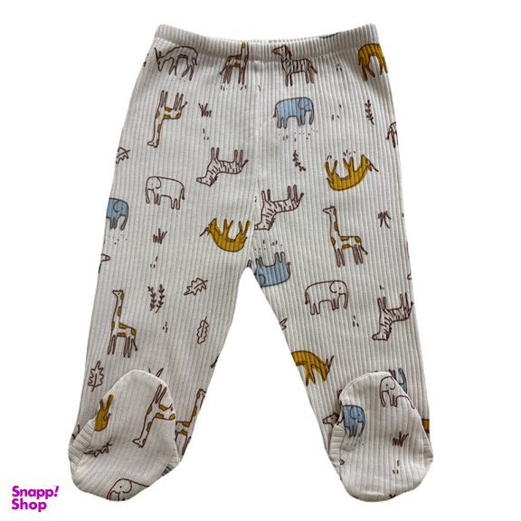 شلوار نوزاد مدل جورابدار کد 003