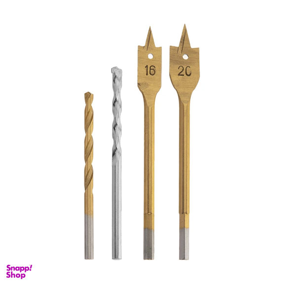 دریل پیچ گوشتی چکشی شارژی جاب مدل JB-128 VFX مجموعه 199 عددی