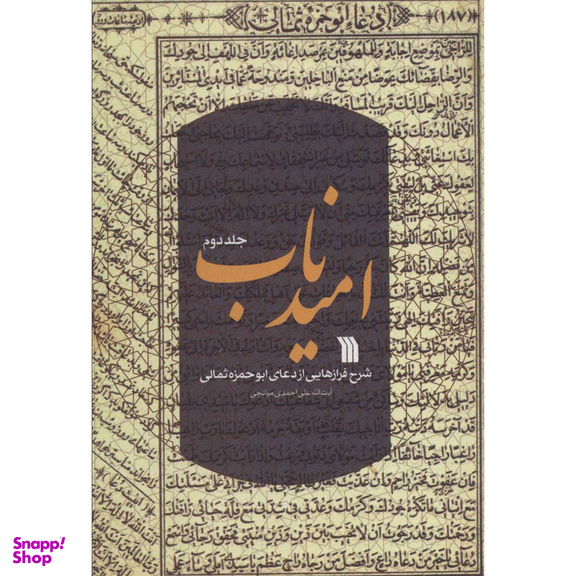 کتاب امید ناب اثر علی احمدی میانجی انتشارات سروش جلد دوم