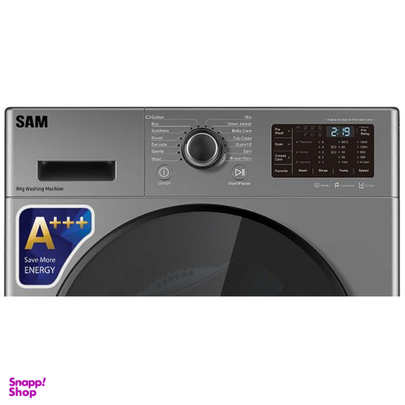 ماشین لباسشویی سام الکترونیک مدل BL-P1465I ظرفیت 9 کیلوگرم