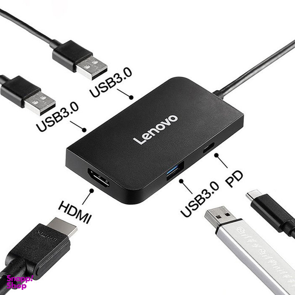 هاب 5 پورت USB-C لنوو مدل S705