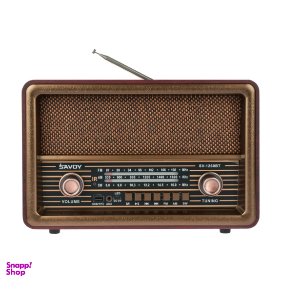رادیو ساووی مدل SV-1260BT