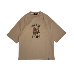 تیشرت مردانه طرح بسکتبالی کد kargadan mw30 رنگ بژ