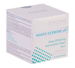 کرم روشن کننده شب اولاین مدل White Extreme 3D حجم 50 میلی لیتر