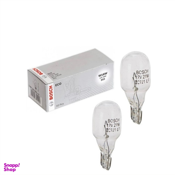 لامپ خودرو بوش مدل آریایی متوسط کد W16W بسته 2 عددی