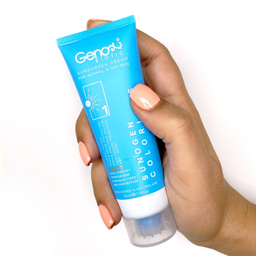 کرم ضد آفتاب ژنوبایوتیک SPF 50 مناسب پوست نرمال و خشک بی رنگ حجم 50 میلی لیتر