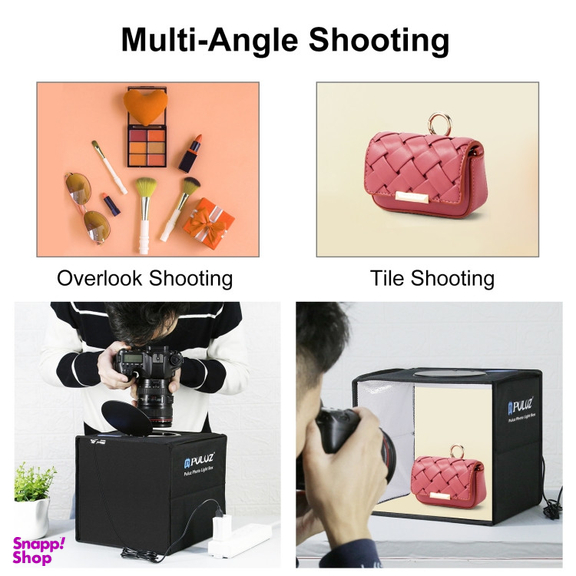 چادر عکاسی پلوز مدل PU5027B ابعاد 25×25 سانتی متر