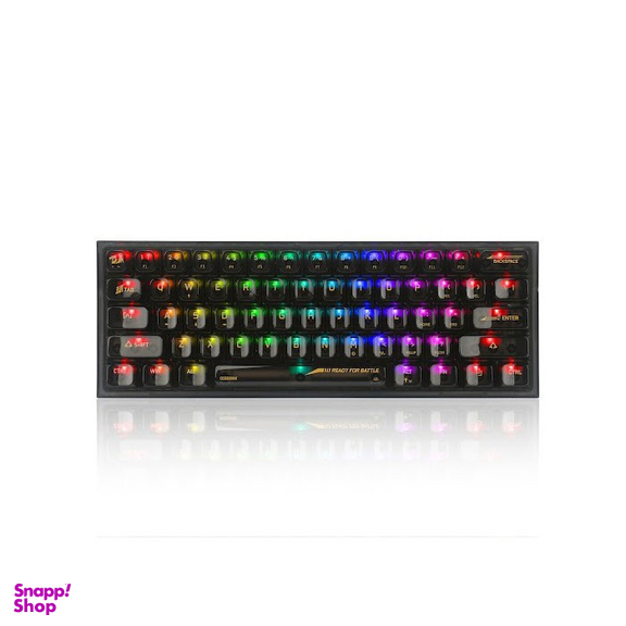 کیبورد باسیم مکانیکی ردراگون مدل Fizz K617CTB RGB