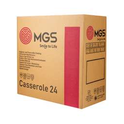 قابلمه دو دسته گرانیت ام جی اس طرح ایتالیا B کد 10000001049 سایز 24