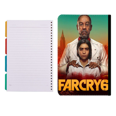 کلاسور طرح بازی farcry کد 280 به همراه کاغذ کلاسور