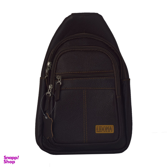 کیف بادی بگی چرم طبیعی مردانه لیدوما کد 09999