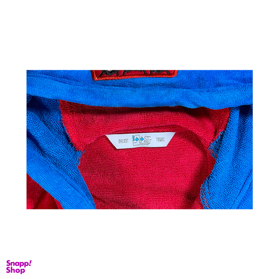 حوله پالتویی کودک بالاست مدل مرد عنکبوتی سایز 60 سانتی متر