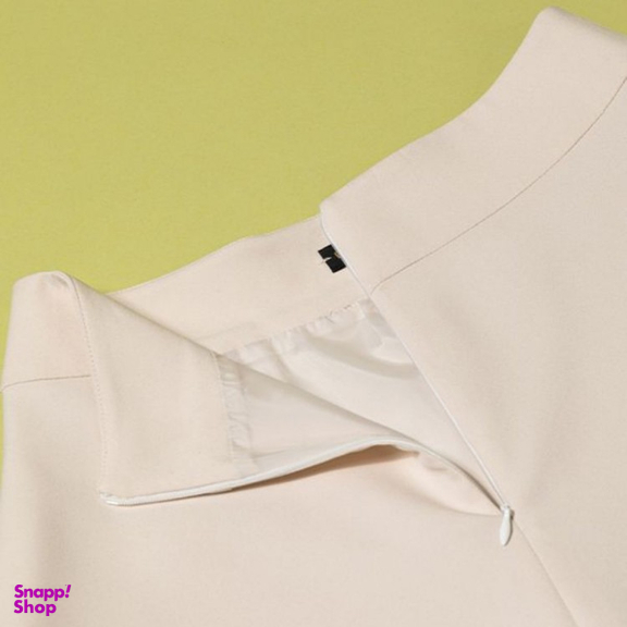 دامن زنانه برنس مدل سمانه رنگ کرم روشن