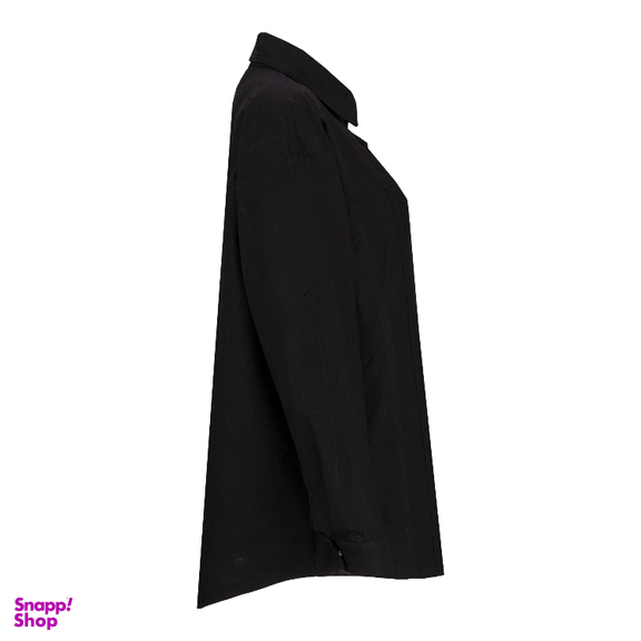 مانتو زنانه السانا مدل رمیصا کد 221801 رنگ مشکی