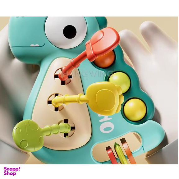 دندان گیر کودک مدل دست ورزی دایناسور