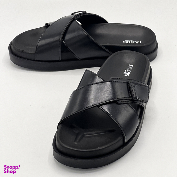 صندل مردانه دوریس مدل پدرام طبی کد 02 رنگ مشکی