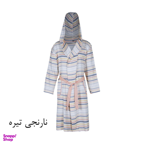 حوله پالتویی ابراهیمی یزد مدل راه راه سایز 110 سانتی‌متر